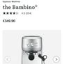 Sage Bambino Coffee Machine Image 5