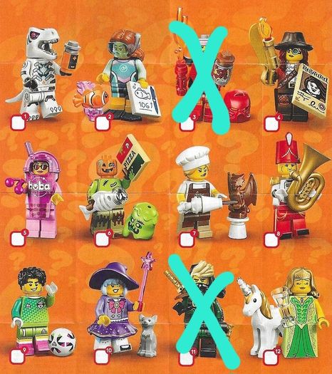 CHOOSE YOURS LEGO Minifigures Series 29 5 euro each