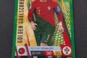 Cristiano Ronaldo Golden Goalscorer Green Emerald Parallel Topps Match Attax Uefa Euro 2024