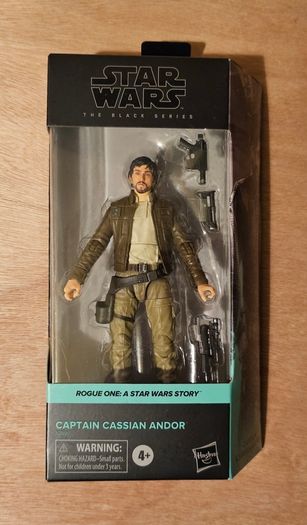 Star Wars Captain Cassian Andor 6" Scale Black Series New & Unopened
