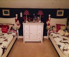 Bed single New England style