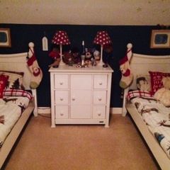 Bed single New England style