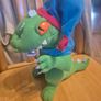 Rugrats Slumber Party Reptar Plush - 1997 Image 2