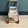 Kids wooden shopping trolley Image 4