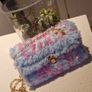 Handmade fluffy purse Image 2