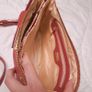 Liberty by Gionni Pink Floral Crossbody Bag Real Leather Trim Image 9