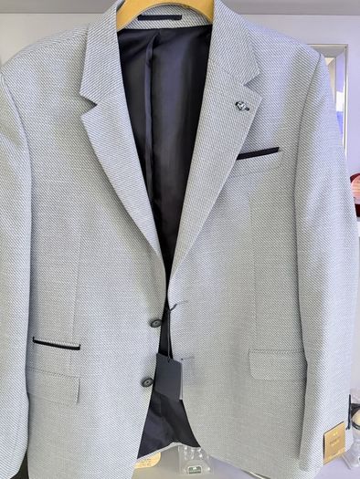 Benetti Signature Mens Blazer - Ice Blue - Size 44S
