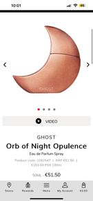 GHOST Orb of Night Opulence Eau de Parfum Spray new no box
