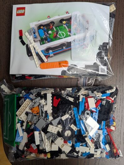 Table Football Lego Set - Complete with instructions