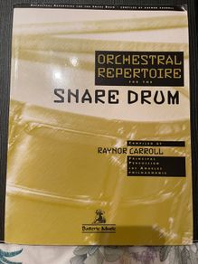 Percussion Excerpt/Etude Books