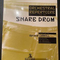Percussion Excerpt/Etude Books