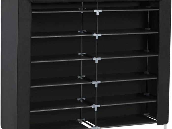 Shoe rack with 7 levels with dust-proof cover - Free Delivery Nationwide