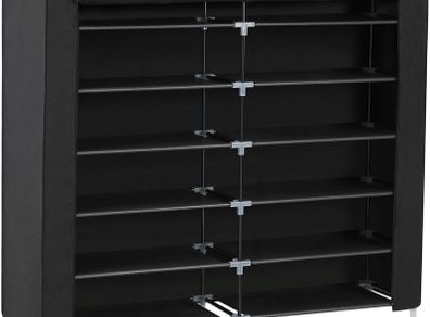 Shoe rack with 7 levels with dust-proof cover - Free Delivery Nationwide