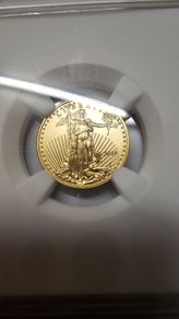 2016 5 Dollar Gold Eagle MS70 NGC 30th Anniversary First Day of Issue Signed By Elizabeth Jones Premium Slab