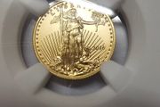 2016 5 Dollar Gold Eagle MS70 NGC 30th Anniversary First Day of Issue Signed By Elizabeth Jones Premium Slab