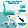 Maxmass Kids Adjustable Chair Mint Green Image 3