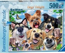Ravensburger dog delight selfies 500 Jigsaw puzzle