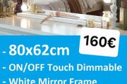 Hollywood Vanity Makeup Desk Cosmetic Mirror