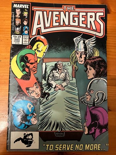Comic: 'The Avengers' 280 / June 1987