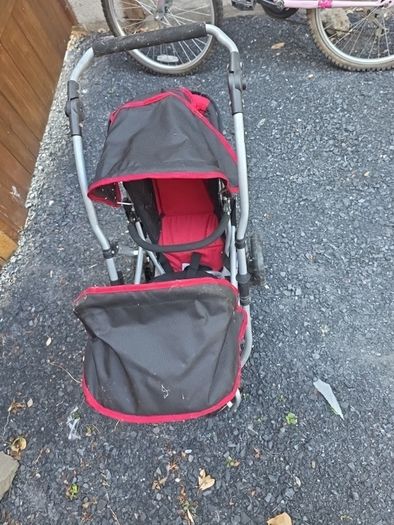 Toy dolls double buggy
