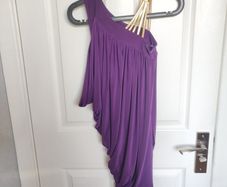 JANE NORMAN Purple mini dress, like new