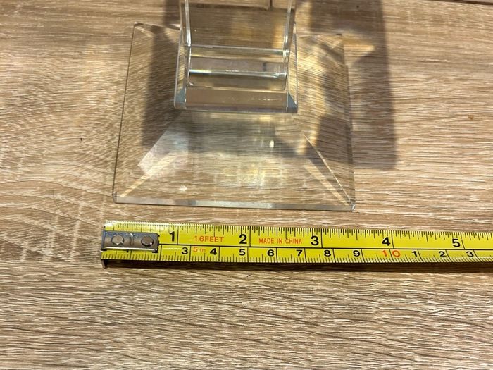 Glass Pillar Candle Holder