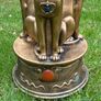 Egyptian bastet side table Image 3