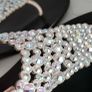 MAGRIT leather silver tone jewelled sandals Sz 39 (Fit 6-6.5 UK) Rrp 220 (New) Image 8