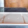 Plastic Lightweight Foldable Serving Tray (used). Image 3