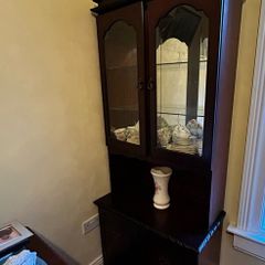 Mahogany China cabinet