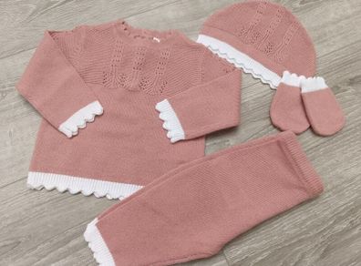 Baby Girl Pink Outfit - 3-6M
