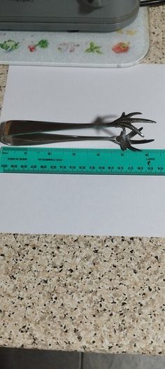 Silver tongs