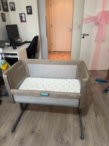 Graco Bedside Crib Oatmeal