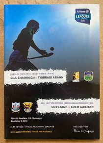 2013 Kilkenny v Tipperary - GAA Allianz Hurling League Final Programme