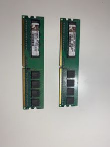 2 X Kingston 512 Mb Ddr2 Ram