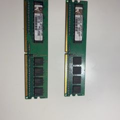 2 X Kingston 512 Mb Ddr2 Ram