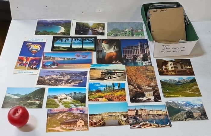 Vintage Postcards Approx 240 from 1960s to 2000s