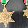 WW2 British Army Italy Star + miniature Image 2