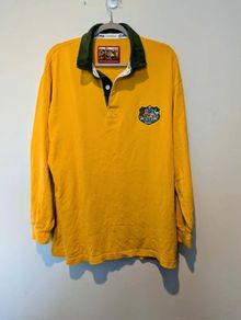 Australia Wallabies Rugby Jersey | 90s Vintage | Cotton Traders | Size XL