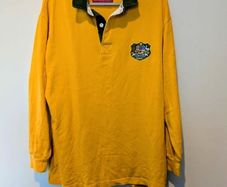 Australia Wallabies Rugby Jersey | 90s Vintage | Cotton Traders | Size XL