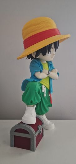 Luffy (One Piece) Urban Vibes Fan Art "LOWER PRICE"