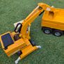 Bruder Toy MAN TGA Construction Truck with Liebherr Excavator Image 3