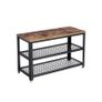 Industrial Design Shoe Bench & Shelf Image 5