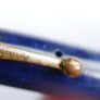 Parker Duofold 34 Fountain Pen (1930s) - Blue Lapis, Button Filler, Fine Parker Duofold Nib Image 4