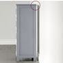 New Bathroom Floor Storage Cabinet (Grey) FREE P&P Image 3