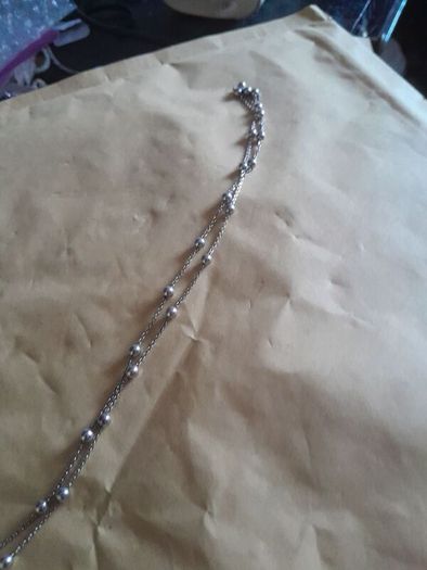 ladies silver chain