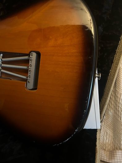 Fender Eric Johnson Thinline Stratocaster & Original case.