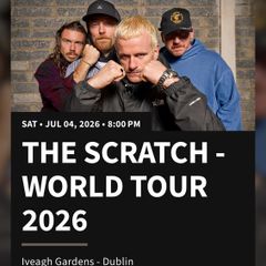 The Scratch World Tour - Tickets x2