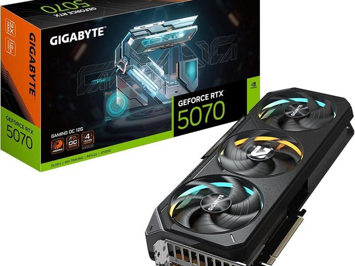 Gigabyte Geforce Rtx 5070 Gaming Oc 12g Graphics Card-12gb Gddr7, 192bit, Pci-e 5.0, 2625 Mhz Core Clock, 3 X Dp 2.1a, 1 X Hdmi 2.1b, Nvidia Dlss 4, Gv-n5070gaming Oc-12gd
