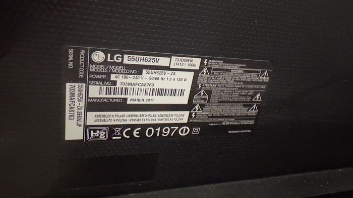 LG 55" 4K Smart TV - Fast Sale (Dublin)